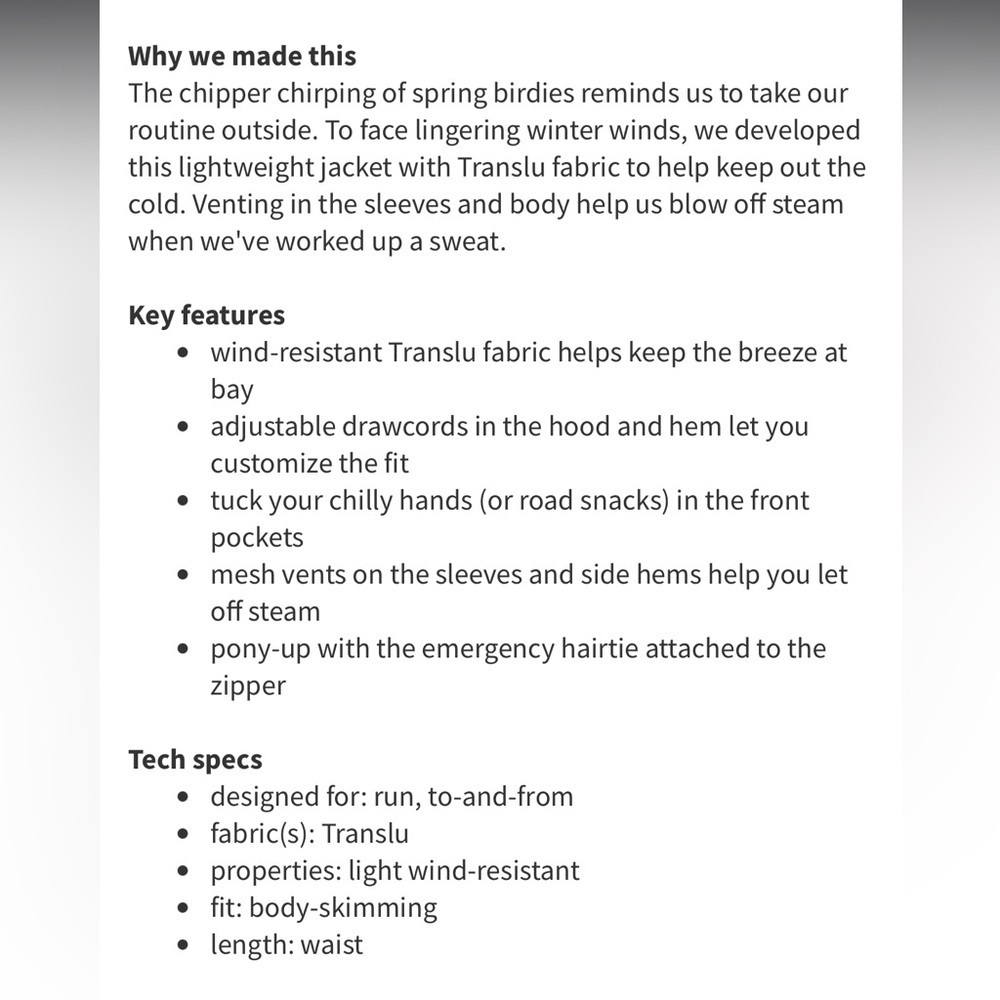 Lululemon | Transparent-See Jacket / Windbreaker … - image 7